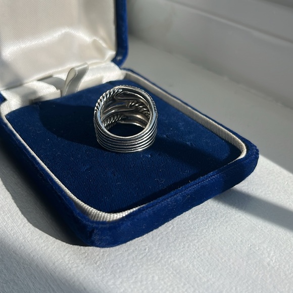 David Yurman Labyrinth ring Triple-Loop - Picture 3 of 9